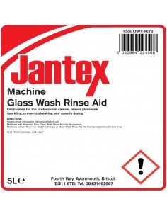 Jantex CF979 Machine Glass Wash Rinse Aid 2