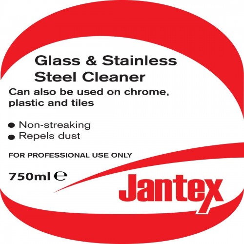 Jantex CF980 Glass &amp Stainless Steel Cleaner