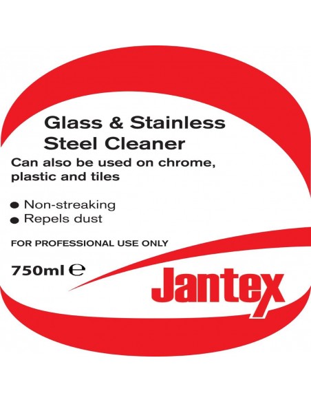 Jantex CF980 Glass &amp Stainless Steel Cleaner
