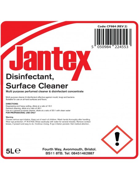 Jantex Disinfectant 5Ltr