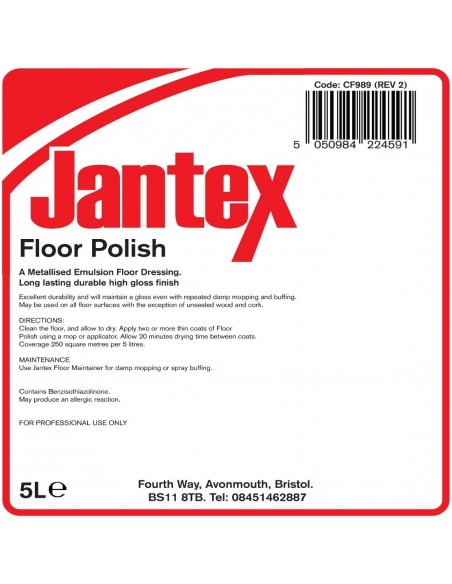 Jantex Floor Polisher 5Ltr