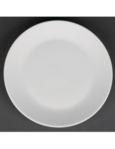 Royal Porcelain Classic White Narrow Rim Plates 170mm