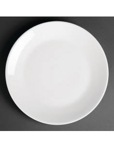 Royal Porcelain Classic White Narrow Rim Plates 150mm