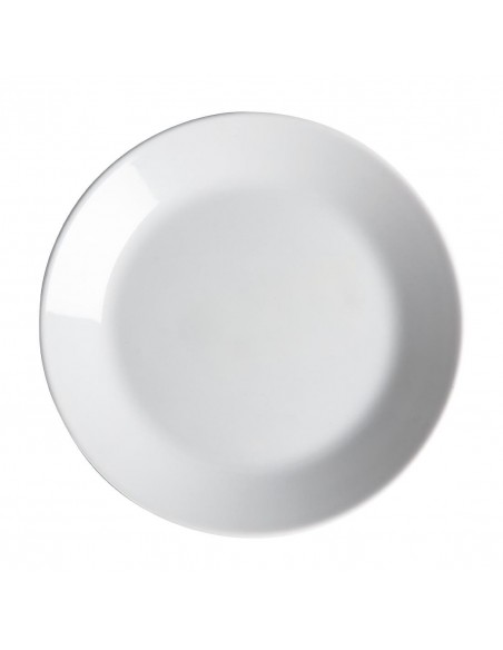 Royal Porcelain Classic White Narrow Rim Plates 150mm