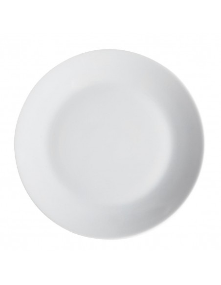 Royal Porcelain Classic White Narrow Rim Plates 210mm