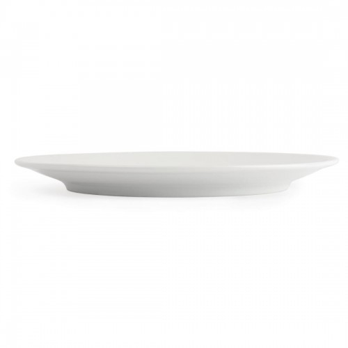 Royal Porcelain Classic White Narrow Rim Plates 240mm
