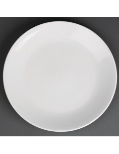 Royal Porcelain Classic White Narrow Rim Plates 260mm
