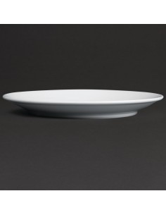 Royal Porcelain Classic White Narrow Rim Plates 260mm 2