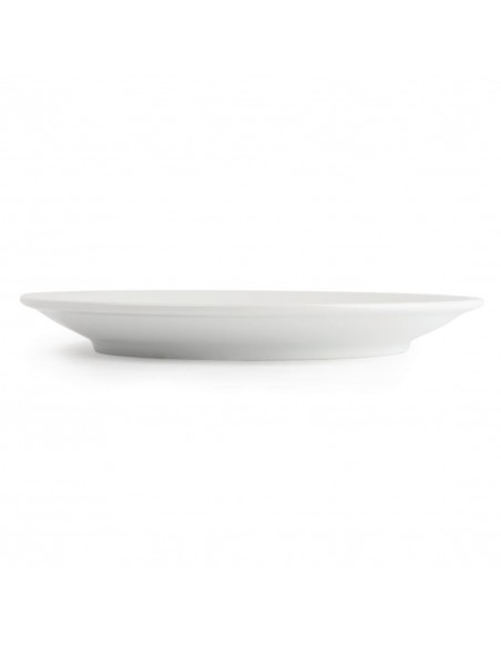 Royal Porcelain Classic White Narrow Rim Plates 260mm