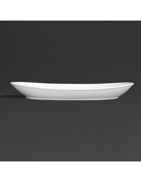 Royal Porcelain Classic White Oval Plates 340mm