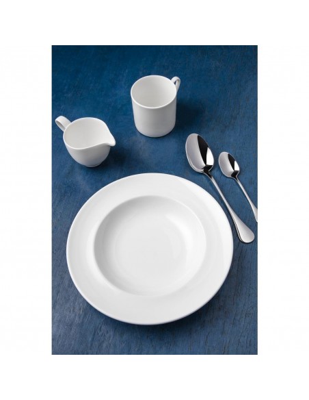 Royal Porcelain Classic White China Mugs 330ml