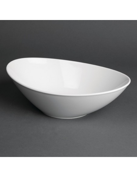 Royal Porcelain Classic White Salad Bowls 250mm