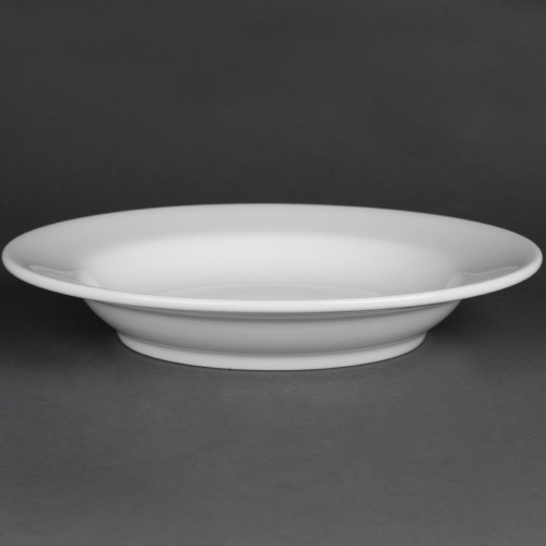 Royal Porcelain Classic White Soup Plates 235mm
