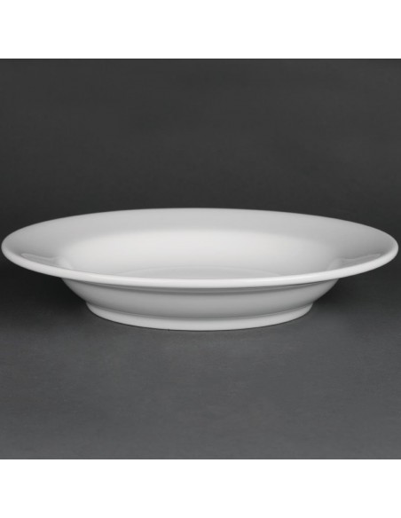 Royal Porcelain Classic White Soup Plates 235mm