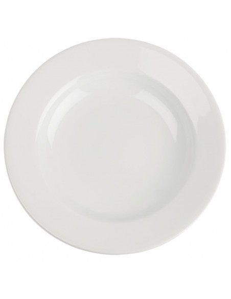 Royal Porcelain Classic White Soup Plates 235mm