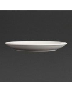 Olympia Cafe Coupe Plate White 200mm 2