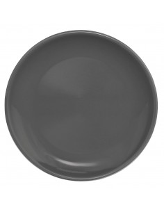 Olympia Cafe Coupe Plate Charcoal 250mm