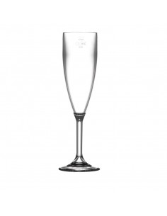 Polycarbonate Champagne Flutes 200ml CE Marked at 175ml