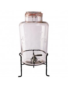 Olympia Nantucket Style Drink Dispenser with Wire Stand