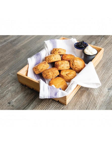 Olympia Low Sided Wooden Crate