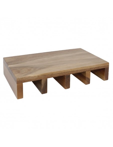 Olympia acacia wood Taco Stand