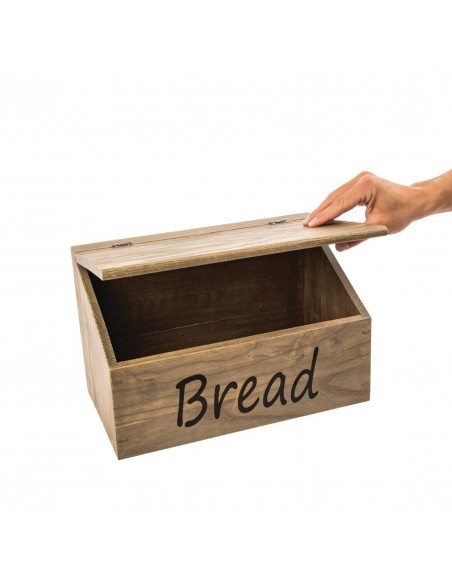 Olympia Wooden Breadbox