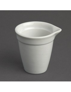 Olympia Bistro Milk Jug White 42ml