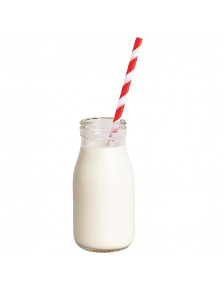 Olympia Glass Milk Bottle 200ml