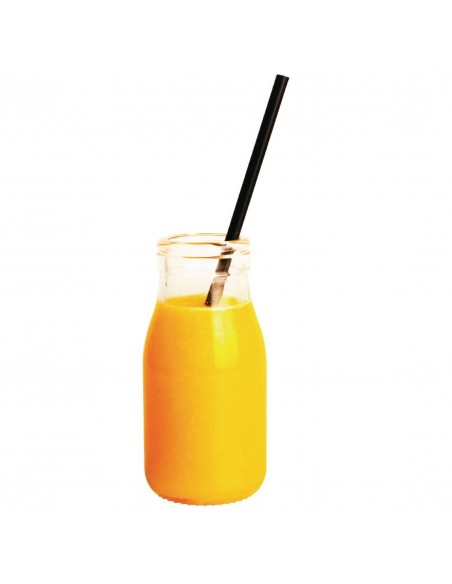 Olympia Glass Milk Bottle 200ml