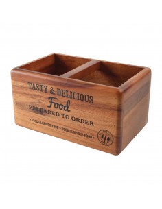 T&G Food Glorious Food Table Tidy with Chalkboard
