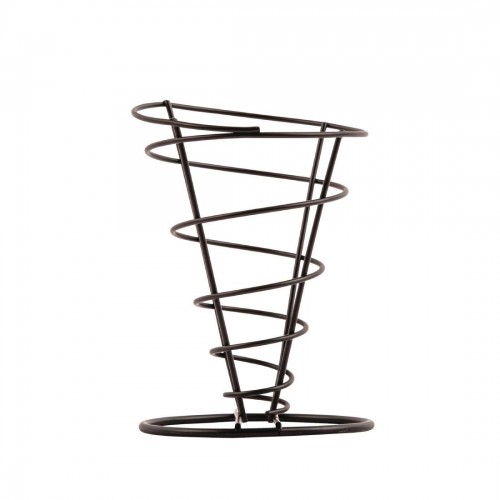 Olympia Wire Chip Cone Black