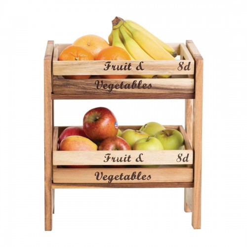 T&G Two Tier Display Rack