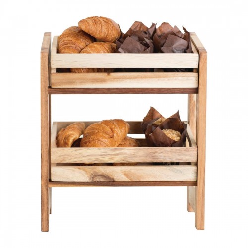 T&G Two Tier Display Rack