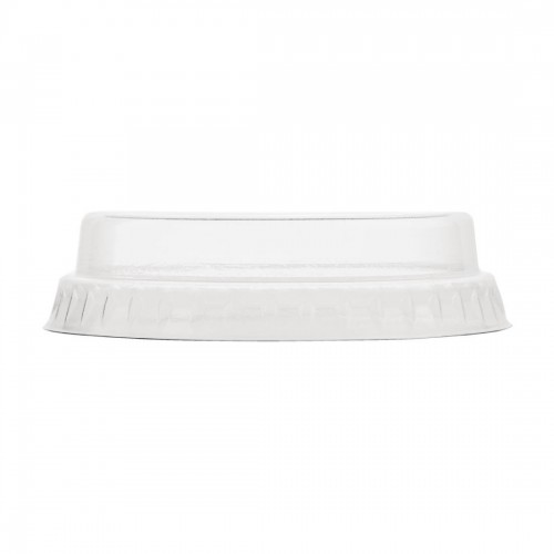 Vegware Compostable Flat Lids With No Hole 200ml  7oz