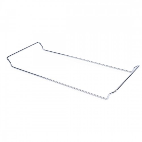 Round Pizza Stone with Metal Serving Rack