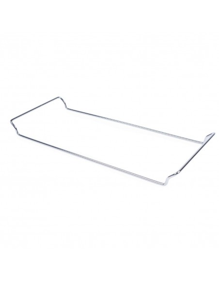 Round Pizza Stone with Metal Serving Rack