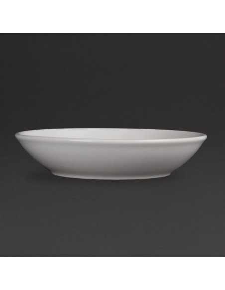 Olympia Whiteware Deep Plates 200mm