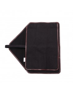 Boldric Canvas Knife Bag Black 6 Slots 2