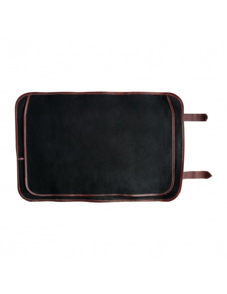 Boldric Canvas Knife Bag Black 9 Slots