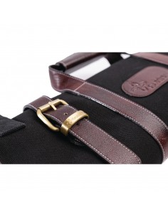 Boldric Canvas Knife Bag Black 17 Slots 2