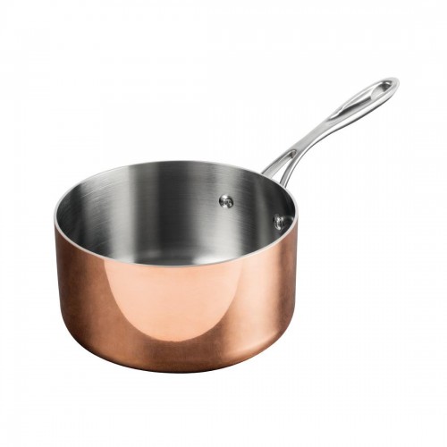 Vogue Tri Wall Copper Saucepan 180mm