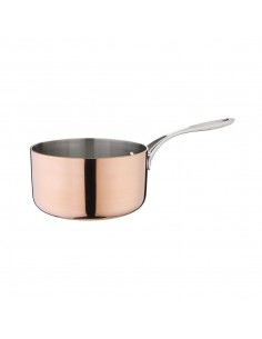 Vogue Tri Wall Copper Saucepan 180mm 2