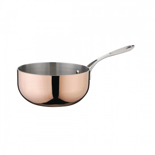 Vogue Tri Wall Copper Flared Saute Pan 200mm