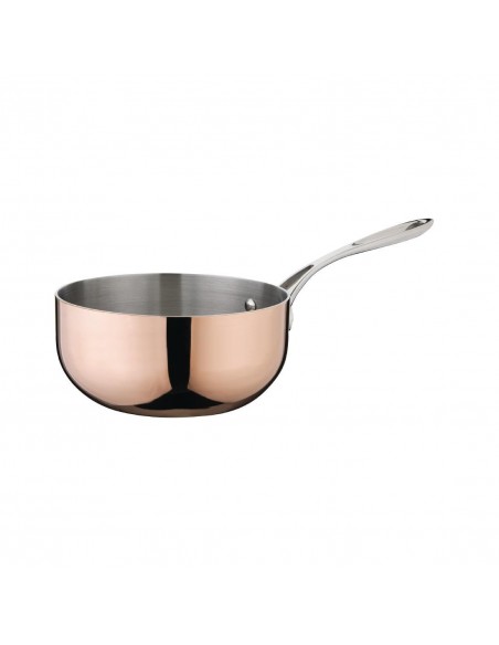 Vogue Tri Wall Copper Flared Saute Pan 200mm