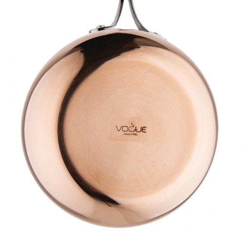 Vogue Tri Wall Copper Flared Saute Pan 200mm