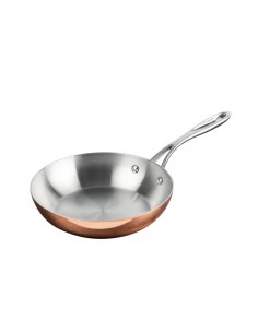 Vogue Tri Wall Copper Frying Pan 200mm