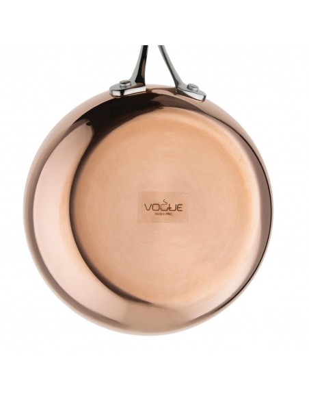 Vogue Tri Wall Copper Frying Pan 200mm
