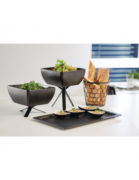 APS Plus Metal Basket Black 210 x 210mm