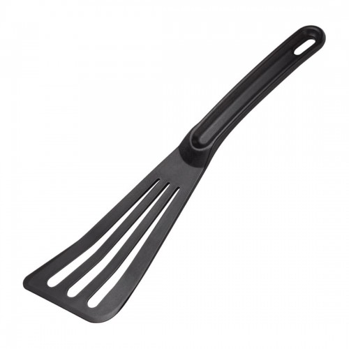 Mercer Culinary Hells Tools Slotted Spatula Black 12in