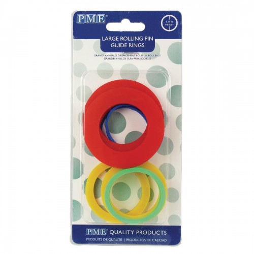 PME Rolling Pin Guide Rings Large